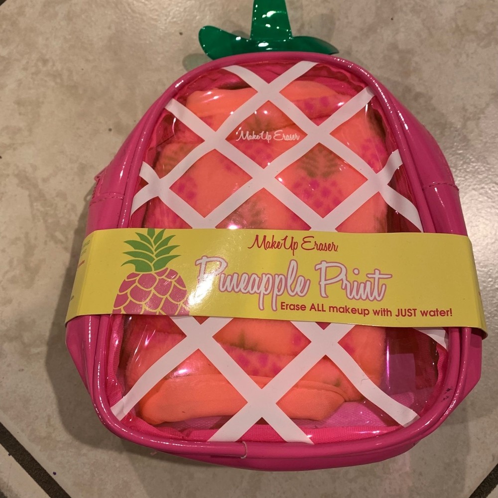 Limited edition, makeup eraser, pineapple print
